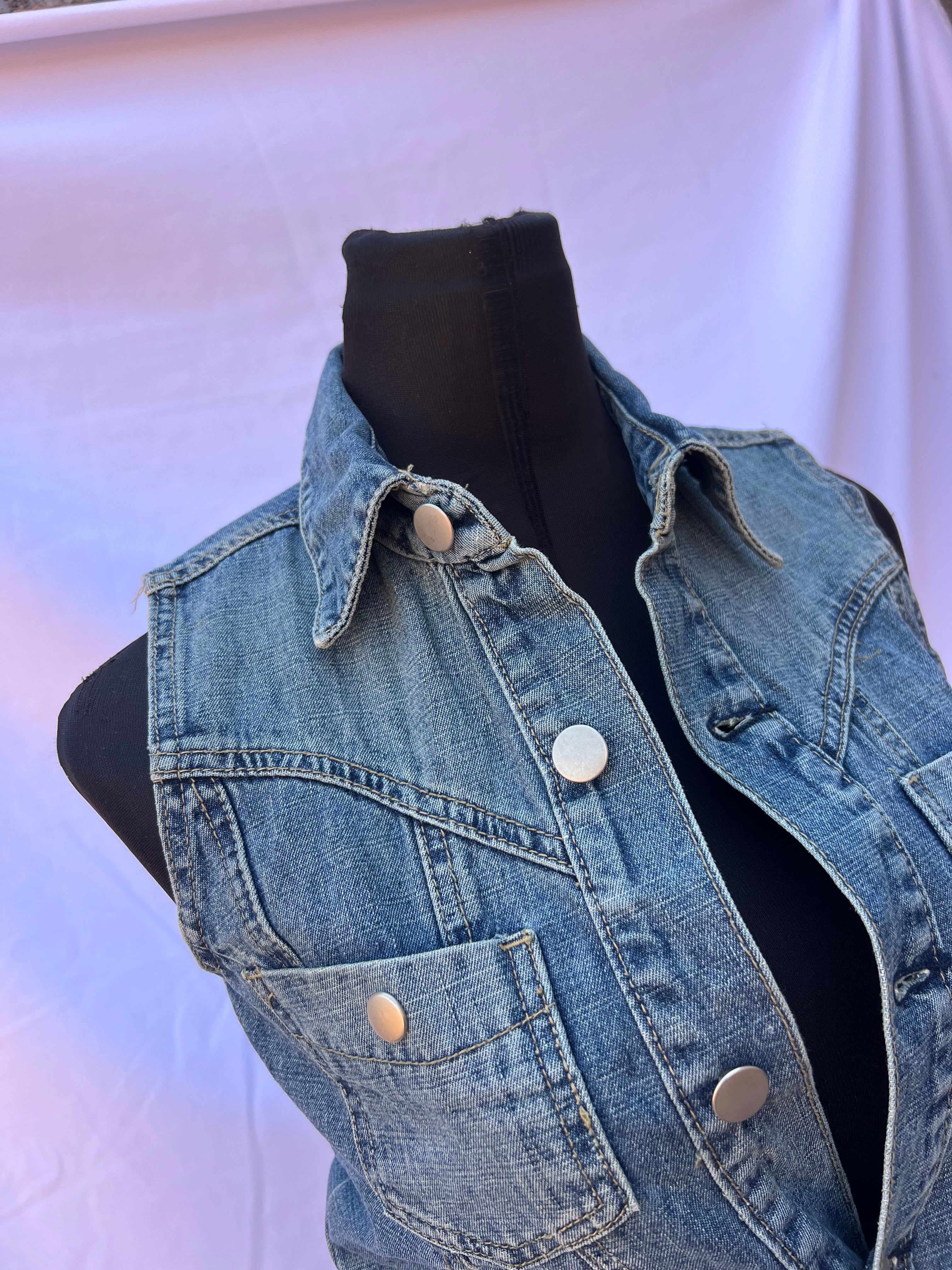 Preloved Vintage Denim Dress (30-32)