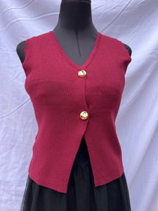 Preloved Knit Top (M)