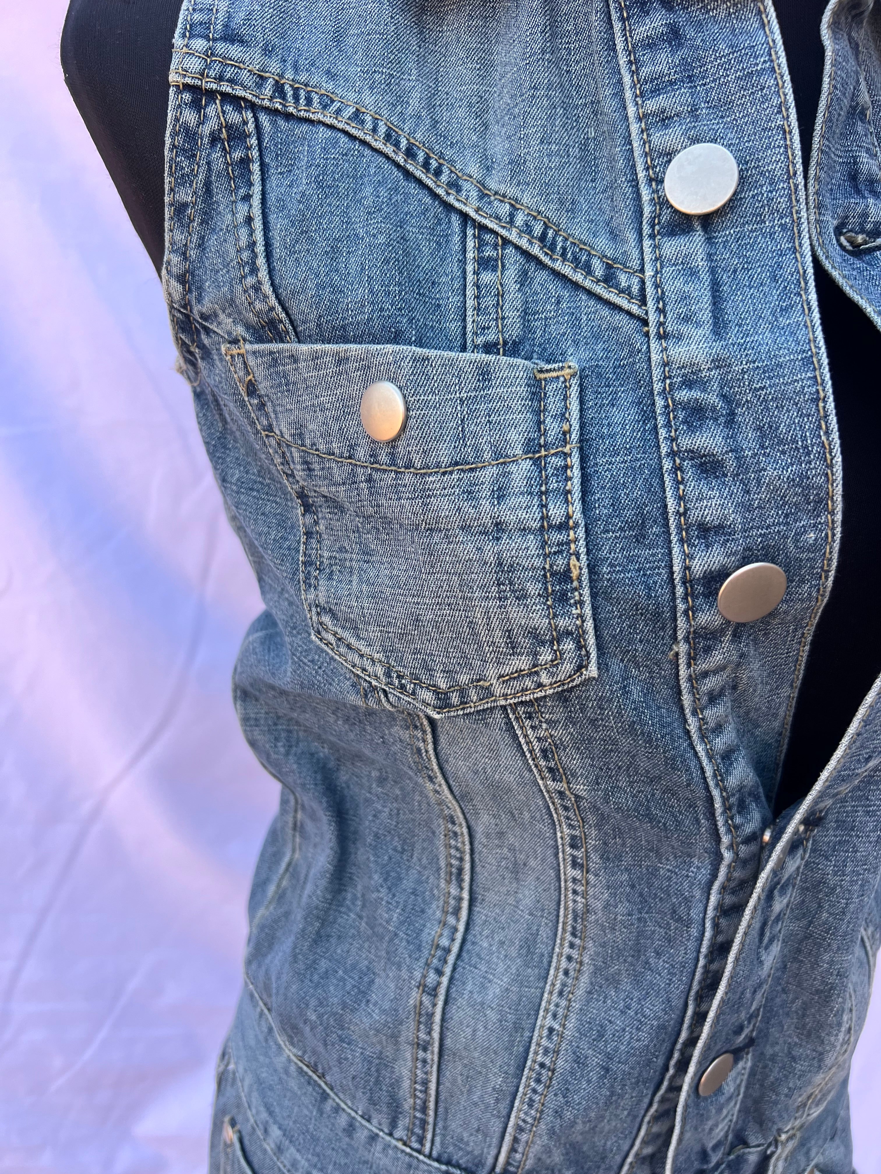 Preloved Vintage Denim Dress (30-32)