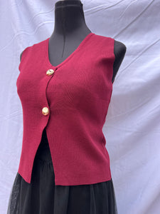 Preloved Knit Top (M)