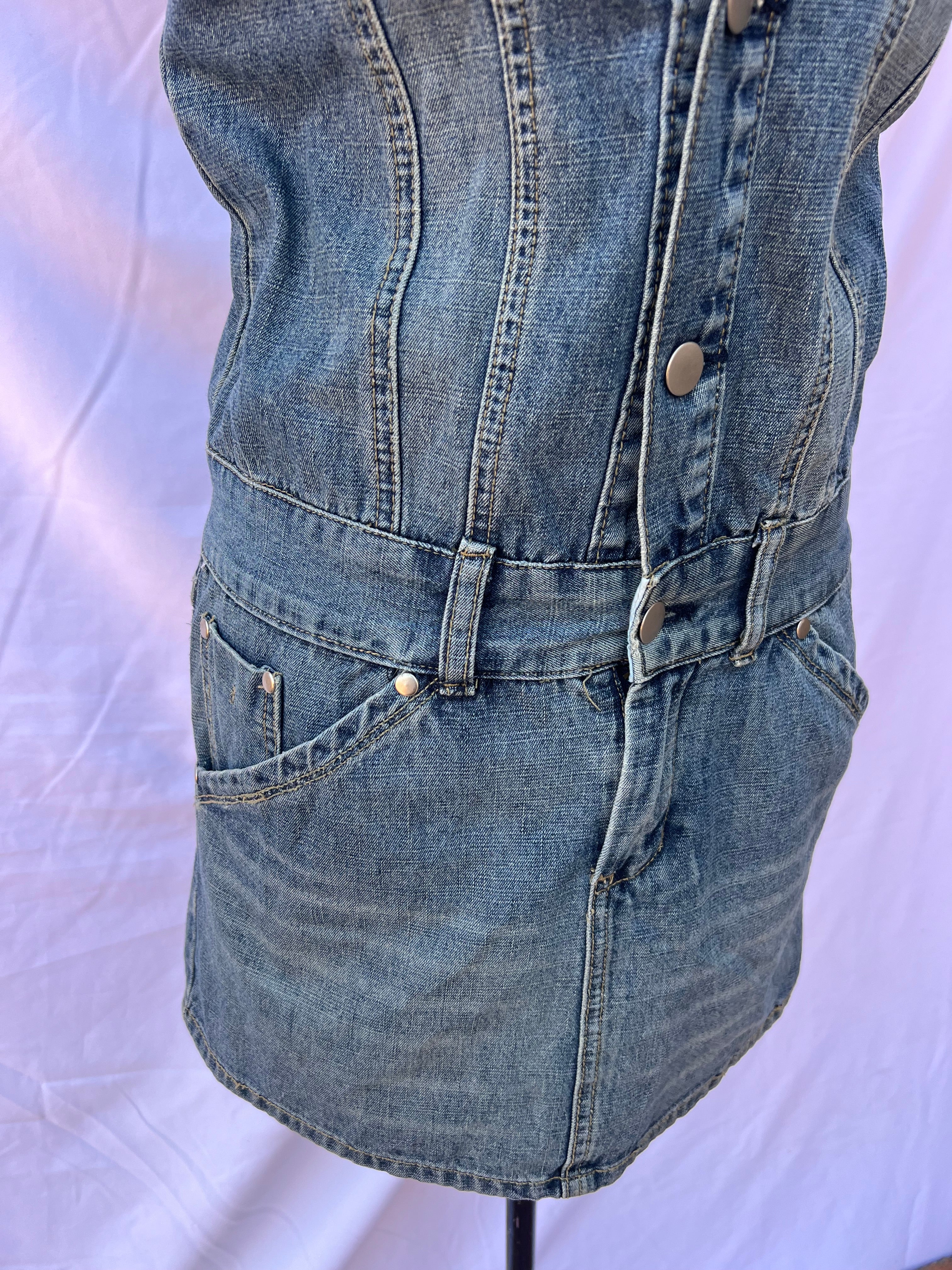 Preloved Vintage Denim Dress (30-32)