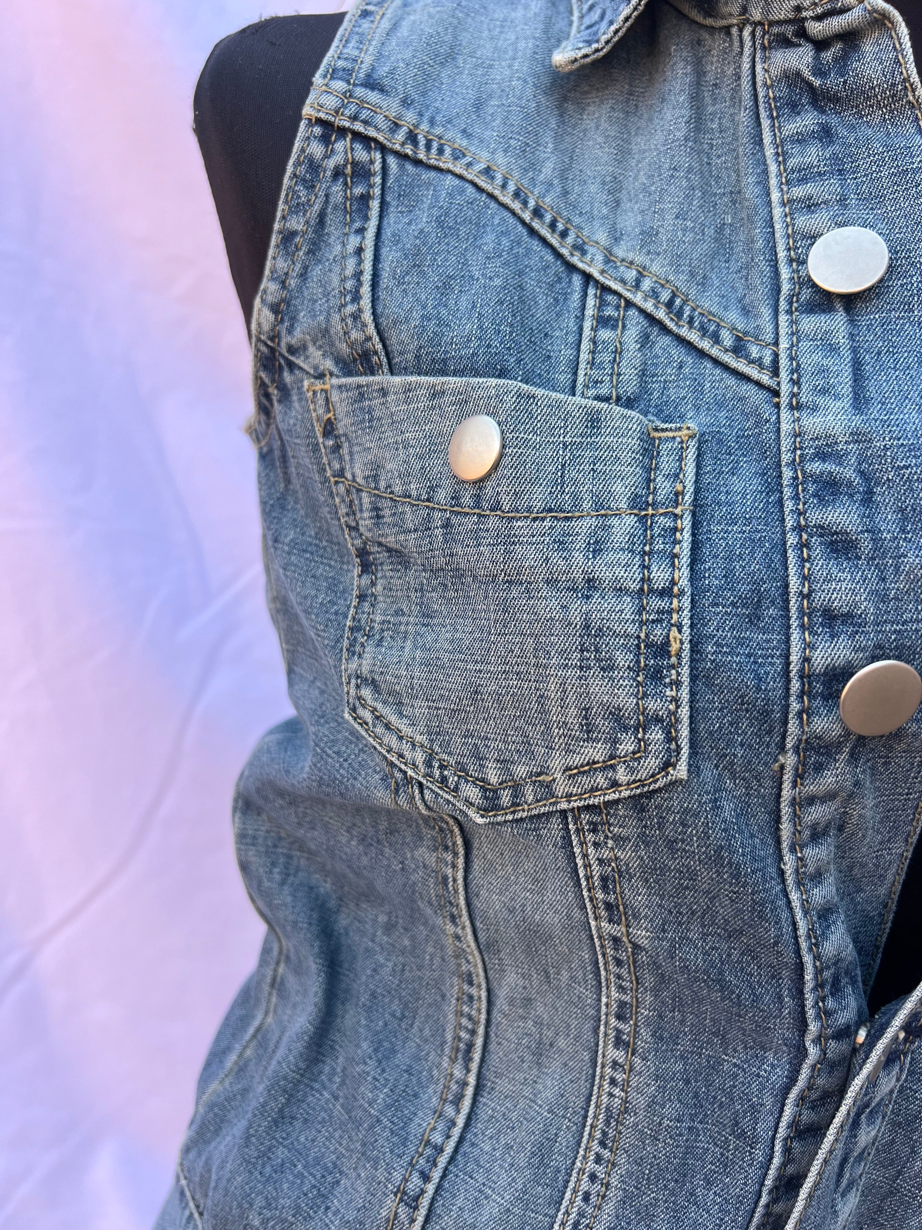 Preloved Vintage Denim Dress (30-32)