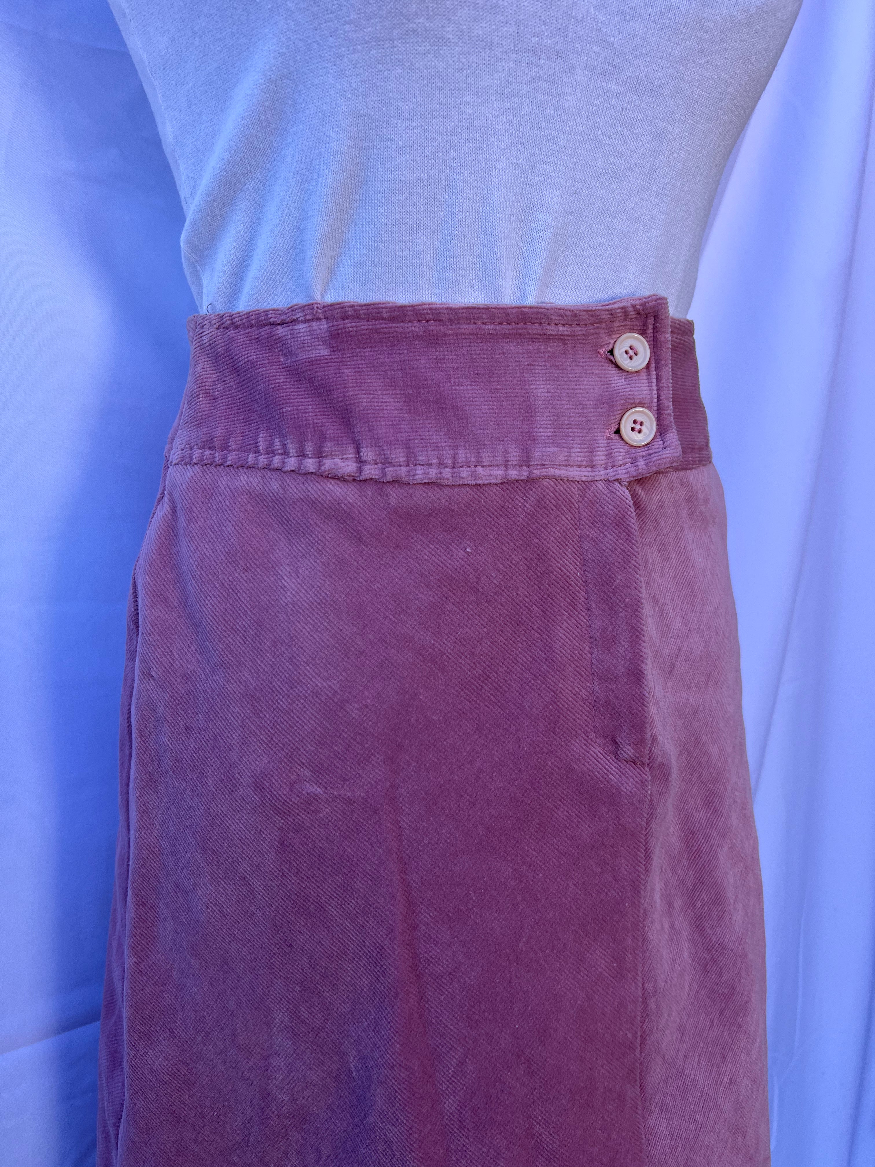 Preloved Corduroy Skirt (34)