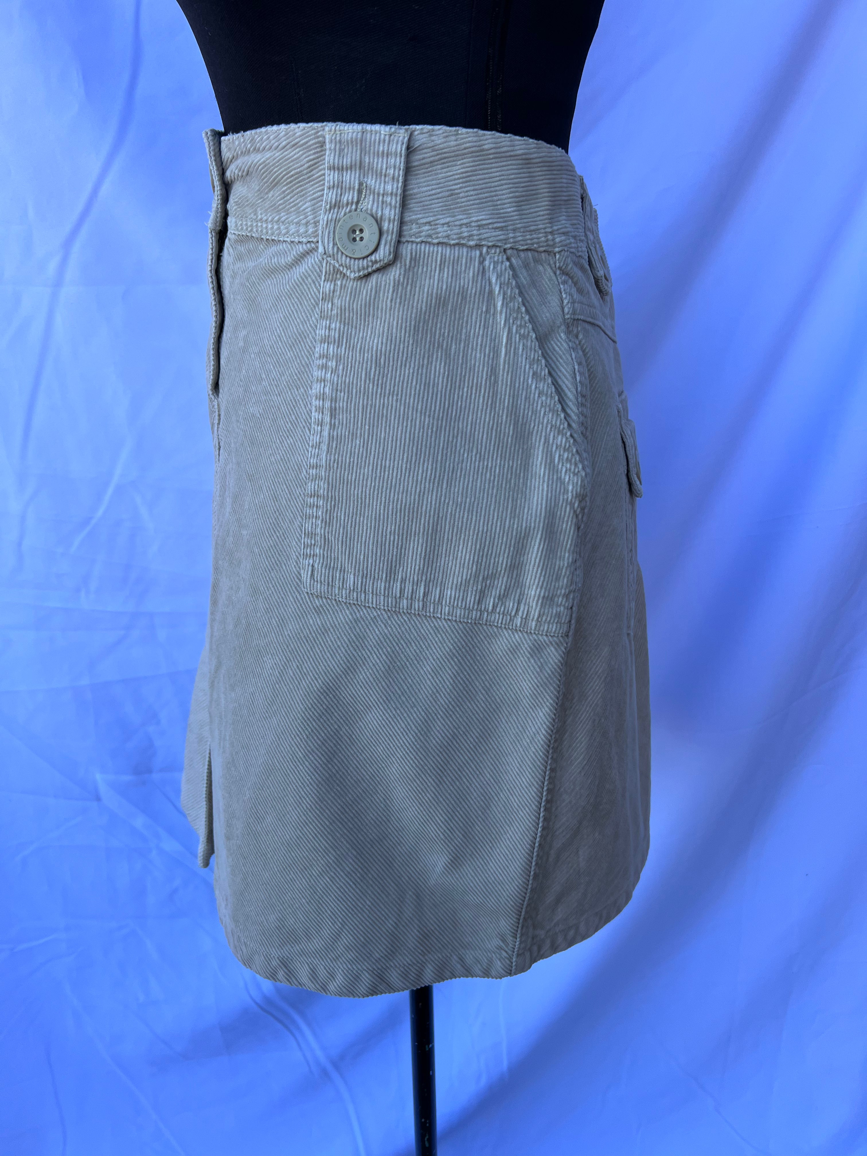 Preloved Corduroy Skirt(34)