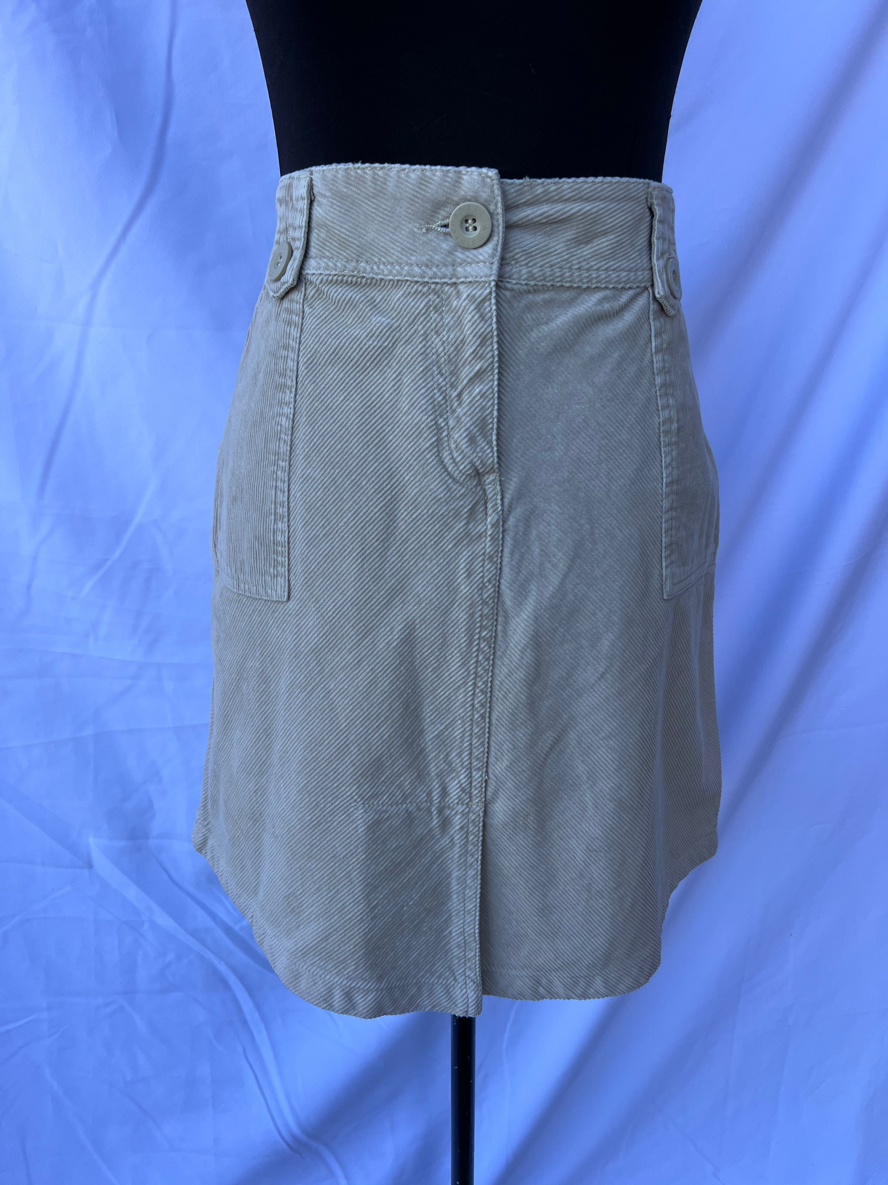 Preloved Corduroy Skirt(34)