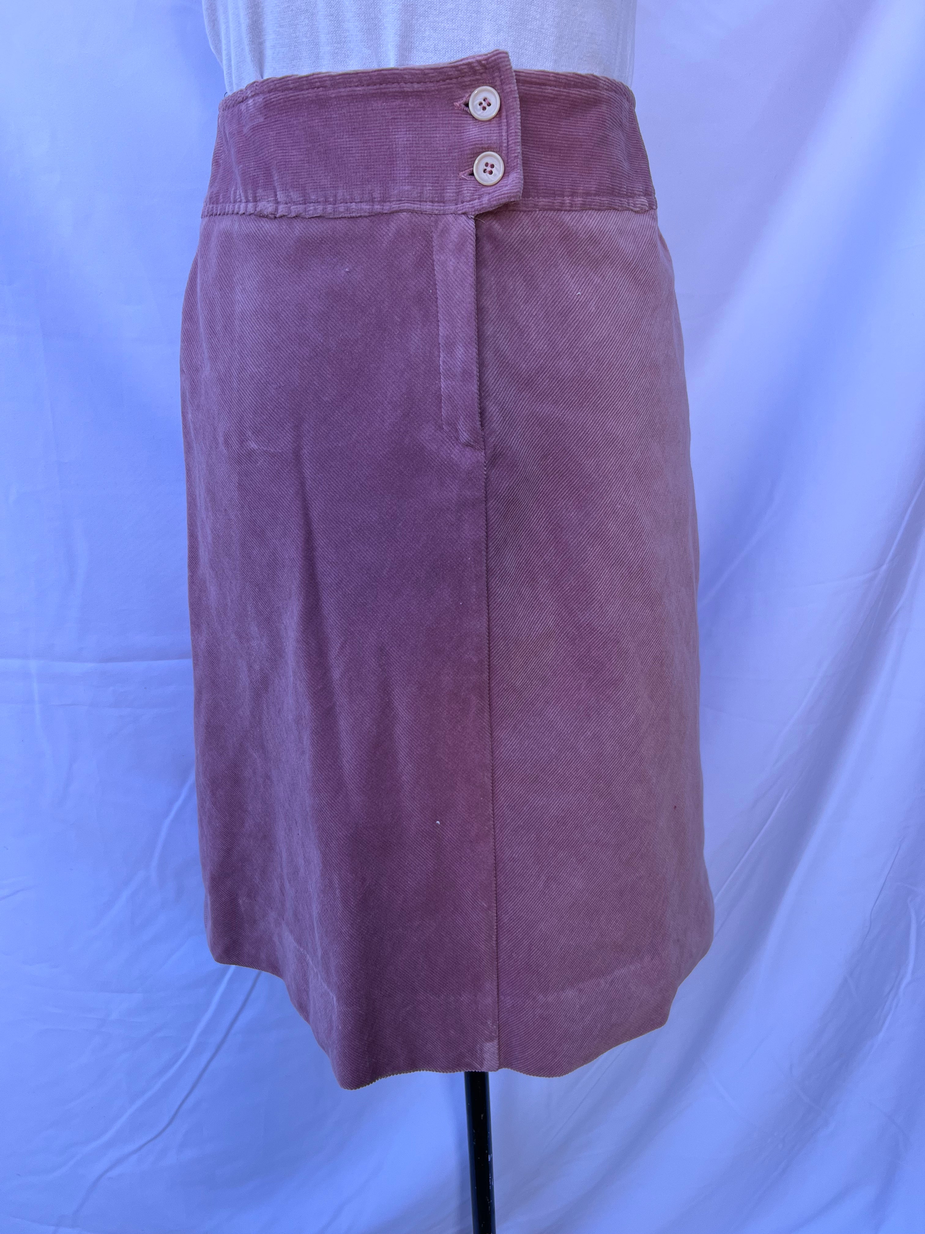 Preloved Corduroy Skirt (34)