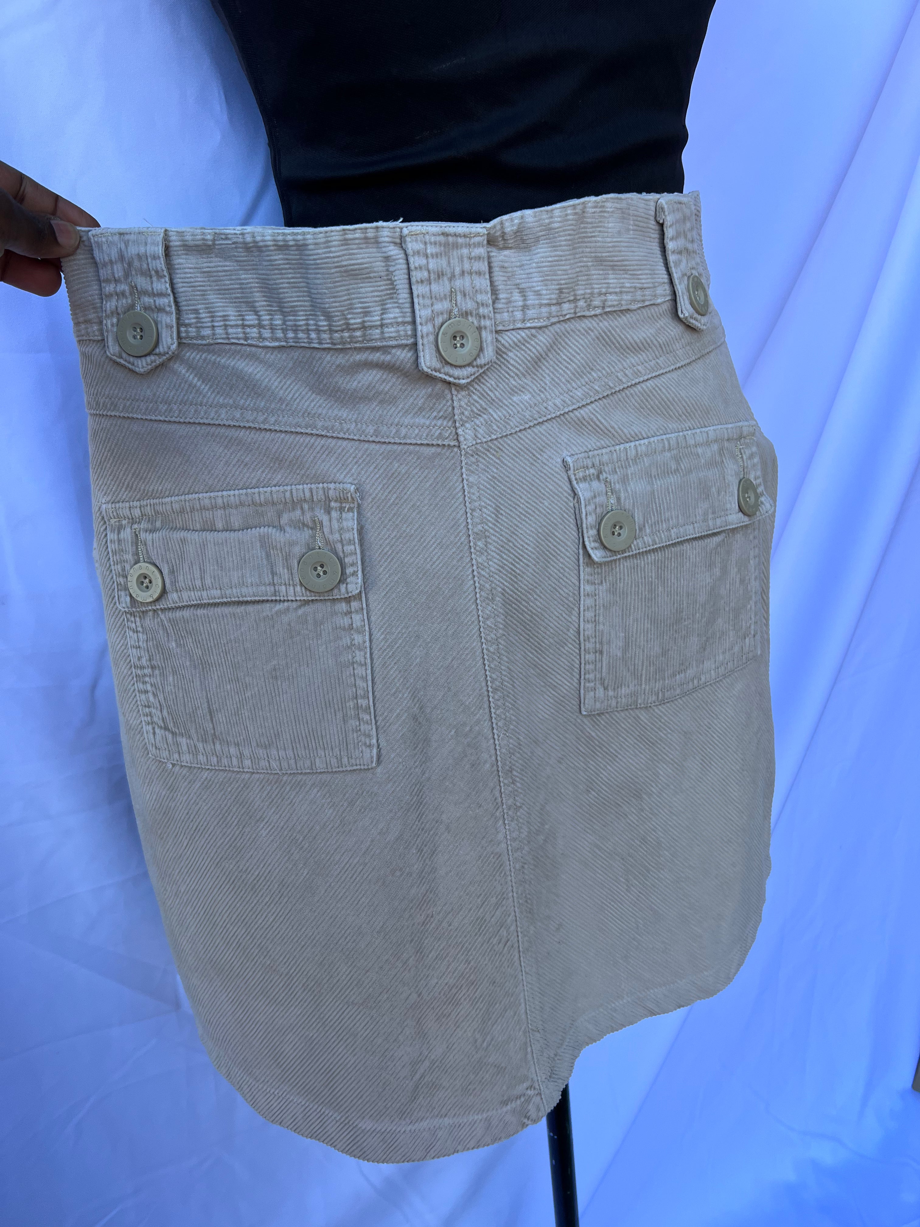 Preloved Corduroy Skirt(34)