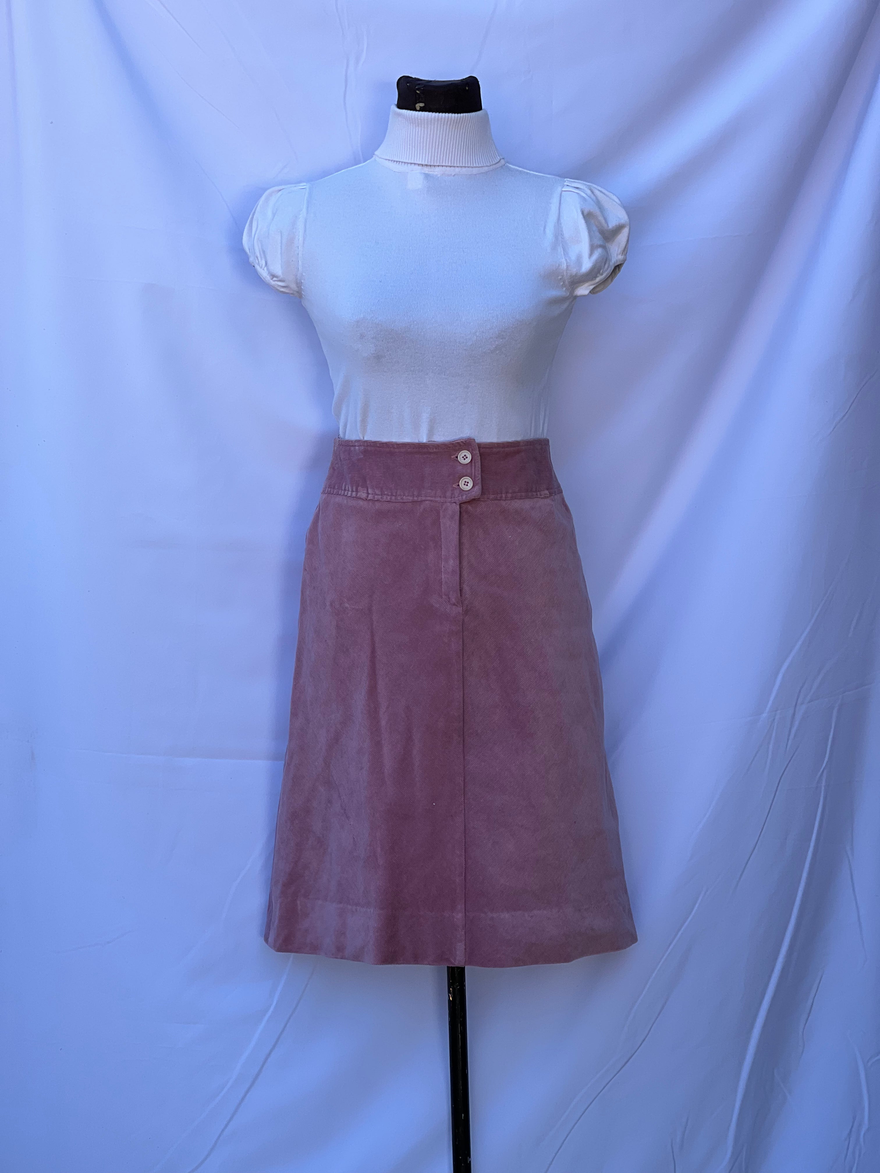 Preloved Corduroy Skirt (34)