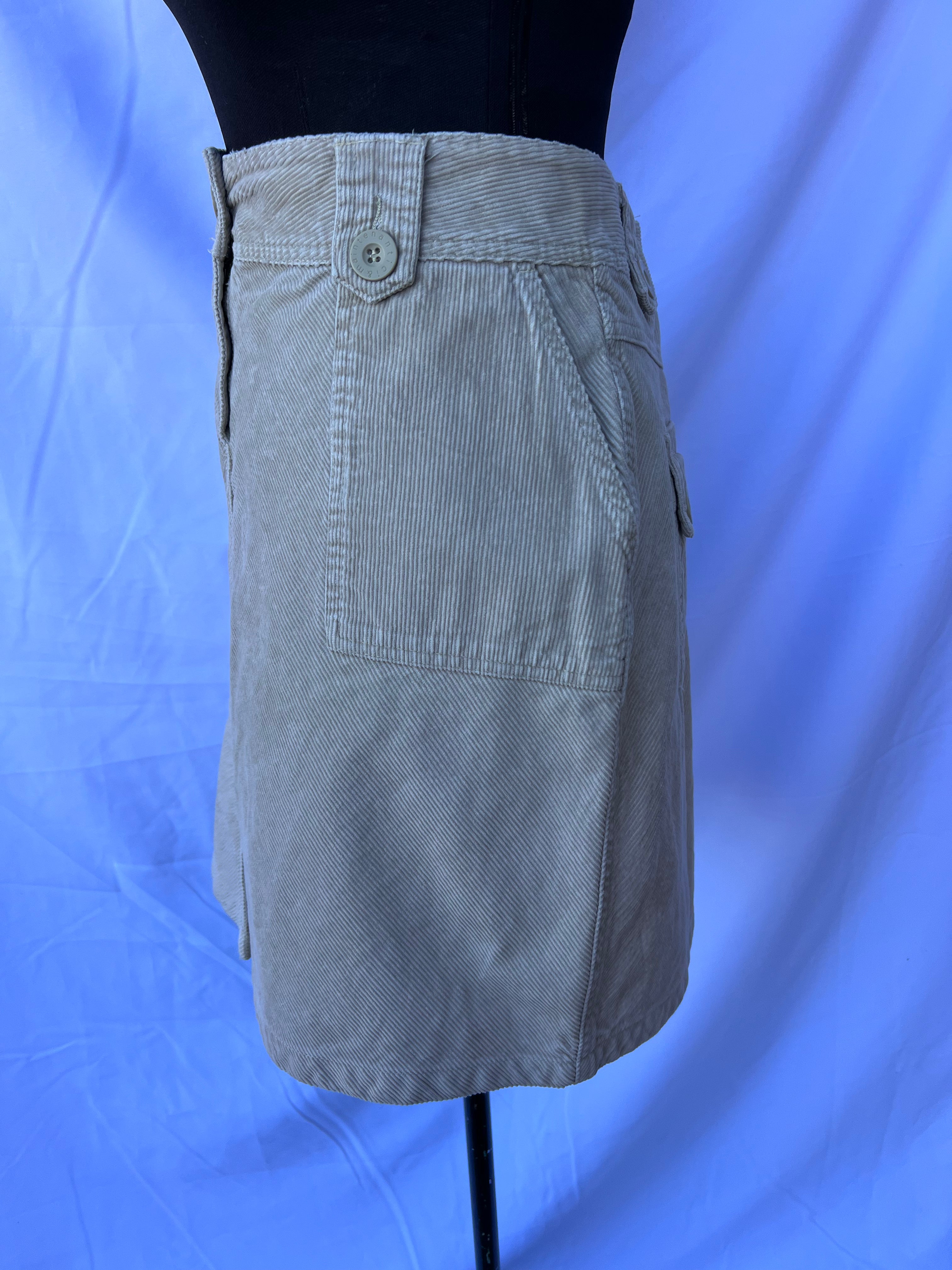 Preloved Corduroy Skirt(34)