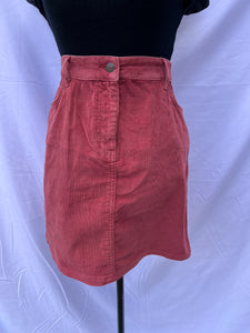 Preloved Mini Corduroy Skirt (32)