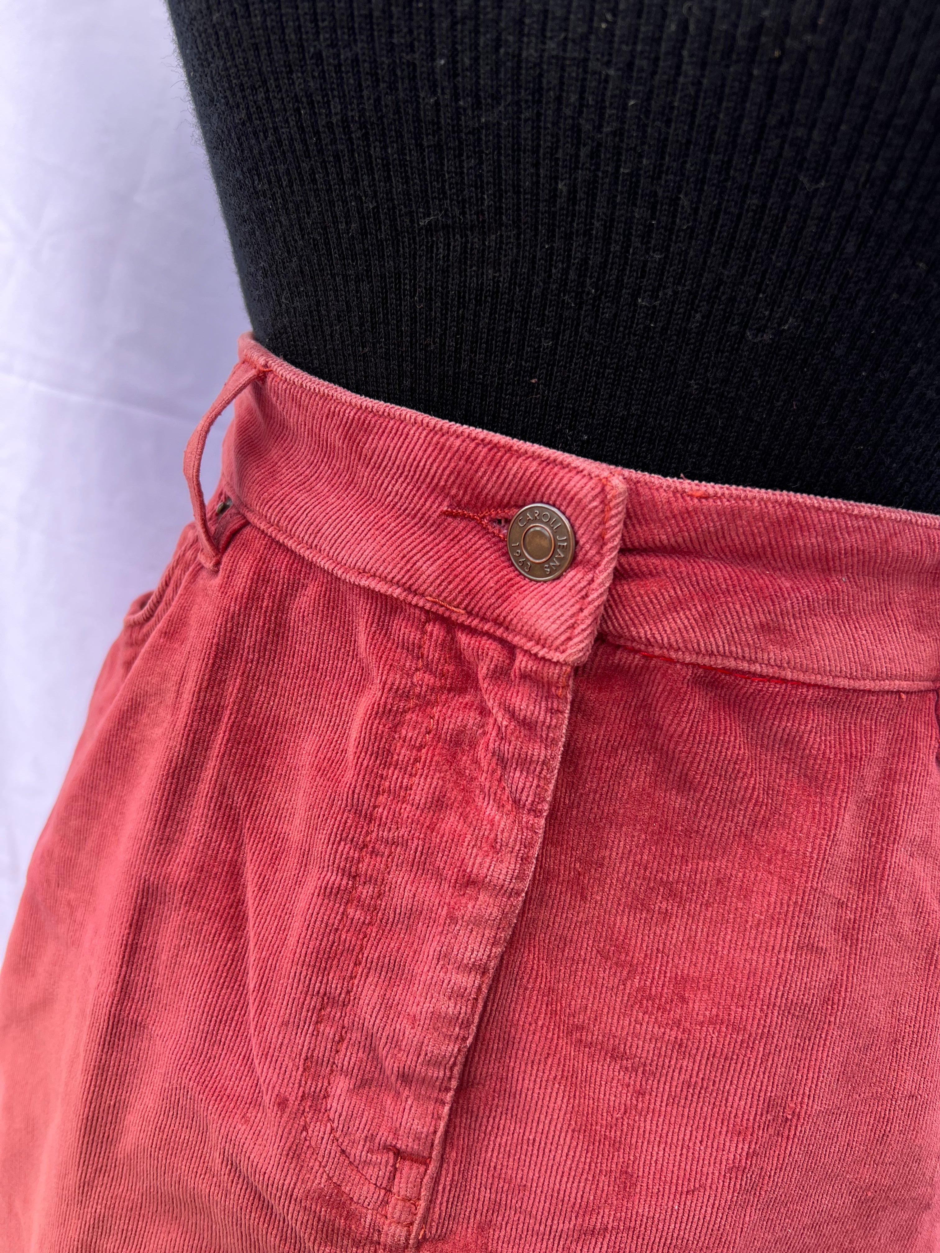 Preloved Mini Corduroy Skirt (32)