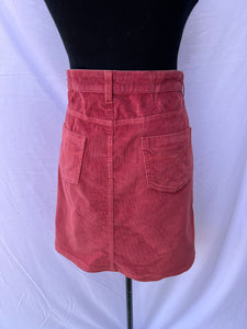 Preloved Mini Corduroy Skirt (32)