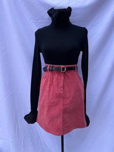 Preloved Mini Corduroy Skirt (32)